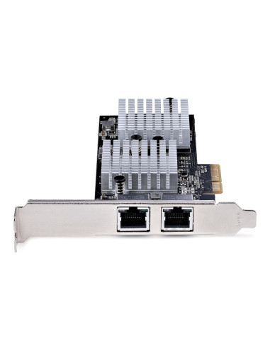 StarTech.com Scheda di Rete PCIe 10GbE a 2 Porte - Scheda di Espansione Ethernet Gigabit per PC/Server, Adattatore di Rete PCI E