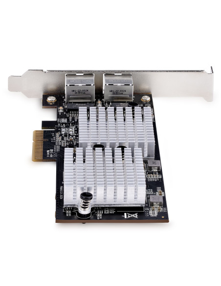 StarTech.com Scheda di Rete PCIe 10GbE a 2 Porte - Scheda di Espansione Ethernet Gigabit per PC/Server, Adattatore di Rete PCI E