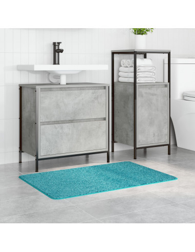 Tappetino da bagno rettangolare arancione 60x90 cm in polipropilene antiscivolo