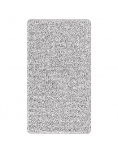 Tappetino da bagno rettangolare grigio 70x120 cm in polipropilene antiscivolo