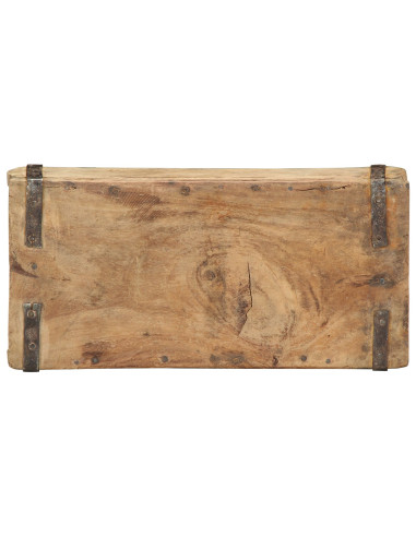 Vassoio 4 pcs Marrone 30 x 15 x 9 cm Legno Recuperato Massello