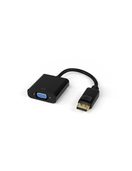 ADATTATORE DP-VGA M/F HQ CON CAVO 0,15MT ADJ