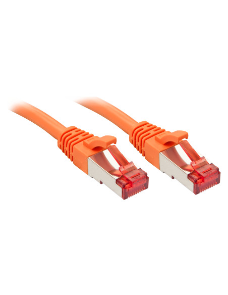 Lindy RJ-45 Cat.6 S/FTP 1m cavo di rete Arancione Cat6 S/FTP (S-STP)
