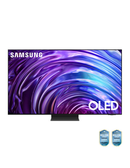Samsung TV OLED 4K 77" QE77S95DATXZT Smart TV Wi-Fi Graphite Black 2024, Processore NQ4 AI GEN2, OLED Glare Free, Infinity One D