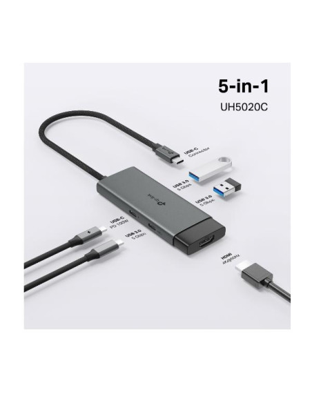 'USB TYPE-C 5-PORT HUB