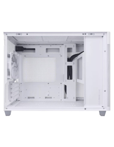 ASUS PRIME AP201 CASE TG WHITE Mini Tower Bianco