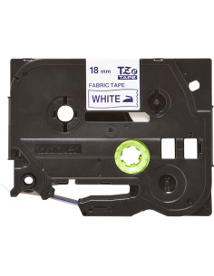 Brother TZE-FA4 nastro per etichettatrice Blu su bianco 2