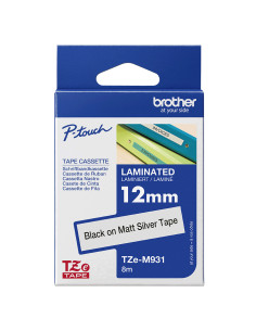 Brother TZE-M931 nastro per etichettatrice Nero su argento 2