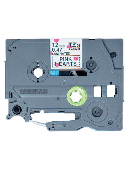 Brother TZE-MPPH31 nastro per etichettatrice Nero su rosa
