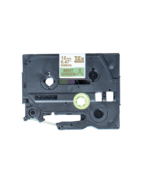 Brother TZE-RM34 nastro per etichettatrice Oro su colore menta