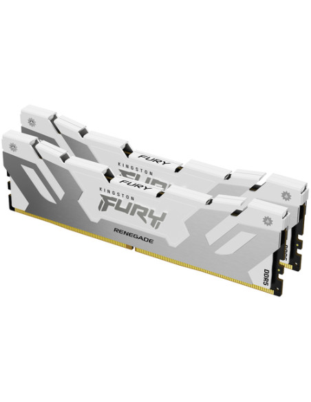 Kingston Technology FURY 32GB 7200MT/s DDR5 CL38 DIMM (Kit da 2) Renegade White XMP