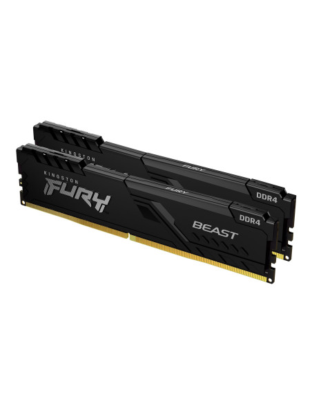 Kingston Technology FURY Beast 16GB 3200MT/s DDR4 CL16 DIMM (Kit da 2) Black