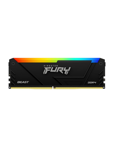 Kingston Technology FURY Beast 16GB 3200MT/s DDR4 CL16 DIMM 1Gx8 RGB