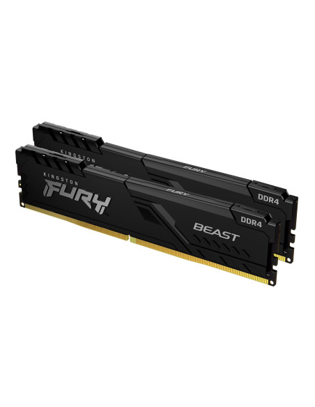 Kingston Technology FURY Beast 32GB 3600MT/s DDR4 CL18 DIMM (Kit da 2) Black