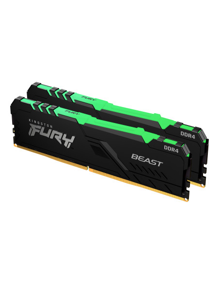 Kingston Technology FURY Beast RGB memoria 16 GB 2 x 8 GB DDR4 3200 MHz