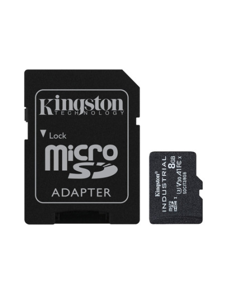 Kingston Technology Industrial 8 GB MicroSDHC UHS-I Classe 10