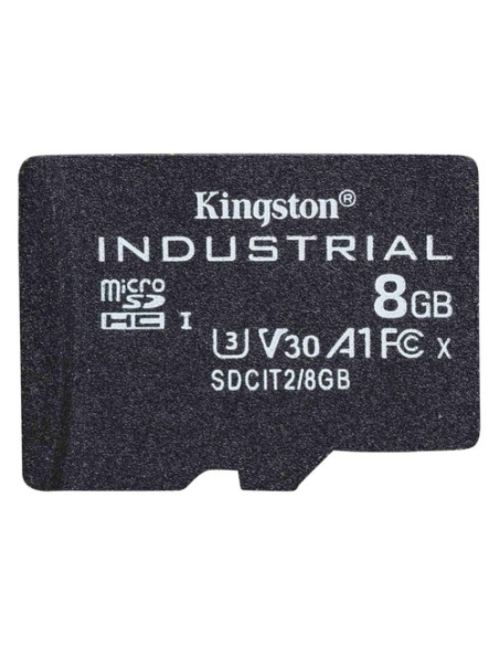 Kingston Technology Industrial 8 GB MicroSDHC UHS-I Classe 10