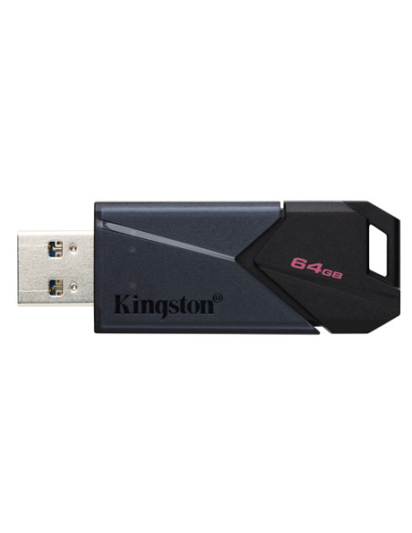 Kingston Technology DataTraveler 64GB Portable USB 3.2 Gen 1 Exodia Onyx