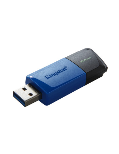 Kingston Technology DataTraveler 64GB USB3.2 Gen 1 Exodia M (Nero + Blu)