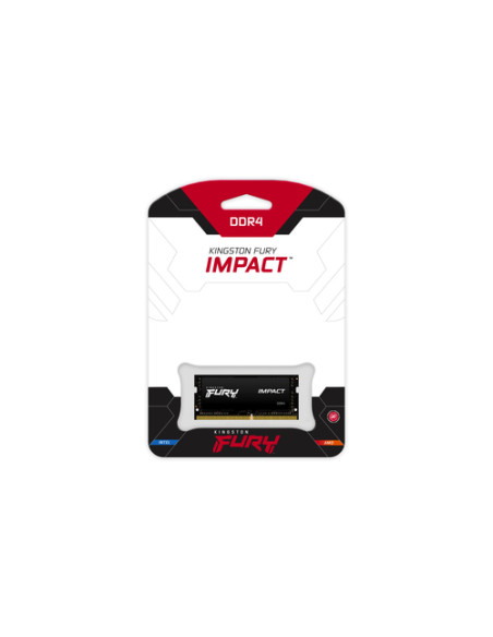 Kingston Technology FURY 16GB 2666MT/s DDR4 CL15 SODIMM 1Gx8 Impact