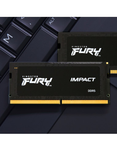 Kingston Technology FURY 32 GB 5600 MT/s DDR5 CL40 SODIMM Impact PnP