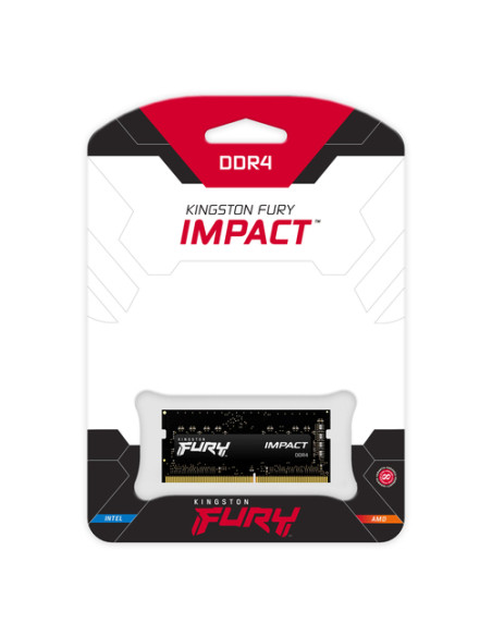 Kingston Technology FURY 8GB 2666MT/s DDR4 CL15 SODIMM Impact