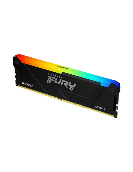 Kingston Technology FURY Beast 16GB 3200MT/s DDR4 CL16 DIMM 1Gx8 RGB