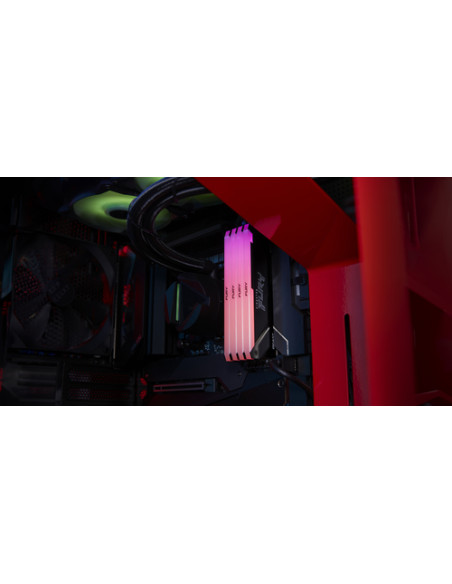 Kingston Technology FURY Beast 16GB 3200MT/s DDR4 CL16 DIMM 1Gx8 RGB