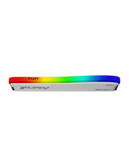 Kingston Technology FURY Beast 16GB 3200MT/s DDR4 CL16 DIMM bianco RGB SE