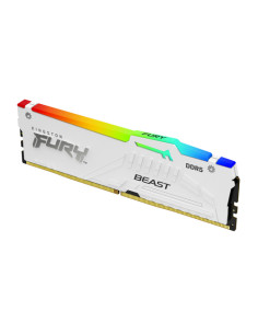 Kingston Technology FURY Beast 32GB 6000MT/s DDR5 CL30 DIMM (Kit da 2 moduli) White RGB EXPO 2