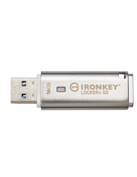 Kingston Technology IronKey 16GB IKLP50 AES USB, w/256bit Encryption
