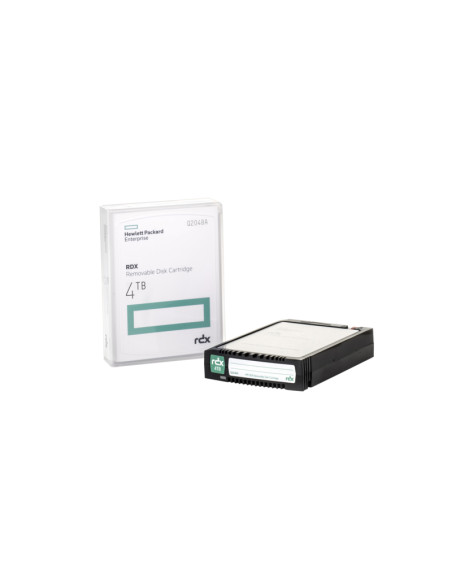 HP RDX 4TB Removable Disk Cartridge Cartuccia RDX