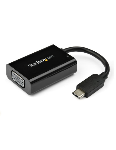 StarTech.com Adattatore da USB-C a VGA con alimentazione - 1080p Convertitore video USB Type-C a monitor VGA con porta di ricari