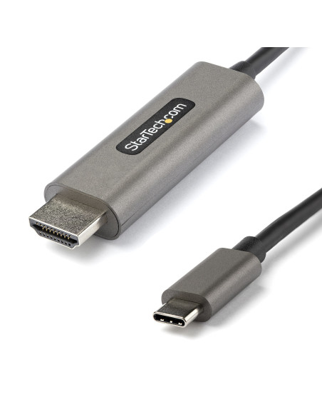StarTech.com Cavo adattatore USB C HDMI da 2m 4K 60Hz con HDR10 - Adattatore type C HDMI 4K Ultra HD - HDMI 2.0b - Video convert