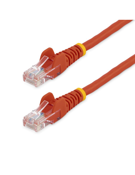 StarTech.com Cavo di Rete da 10m Rosso Cat5e Ethernet RJ45 Antigroviglio