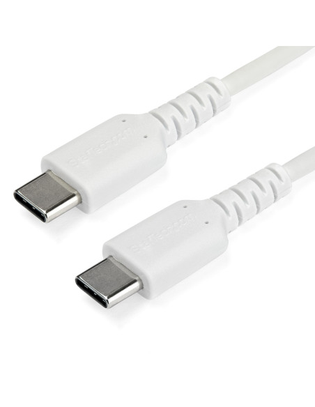 StarTech.com Cavo di Ricarica USB-C da 1m - Resistente Cavetto USB-C di Ricarica Veloce e Sync da USB 2.0 a USB Type C - Rivesti