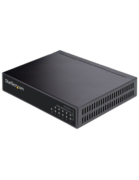 StarTech.com Switch 2.5G Unmanaged - Switch Gigabit 5 porte - Switch Ethernet Unmanaged 2.5GBASE-T - Splitter Ethernet - Montagg