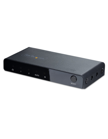 StarTech.com Switch HDMI 8K a 2 porte - Switcher HDMI 2.1 4K 120Hz HDR10+, 8K 60Hz UHD, Commutatore HDMI 2 In 1 Out - Commutazio
