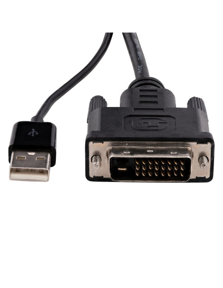 StarTech.com Adattatore DVI a DisplayPort alimentato via USB - 1920x1200