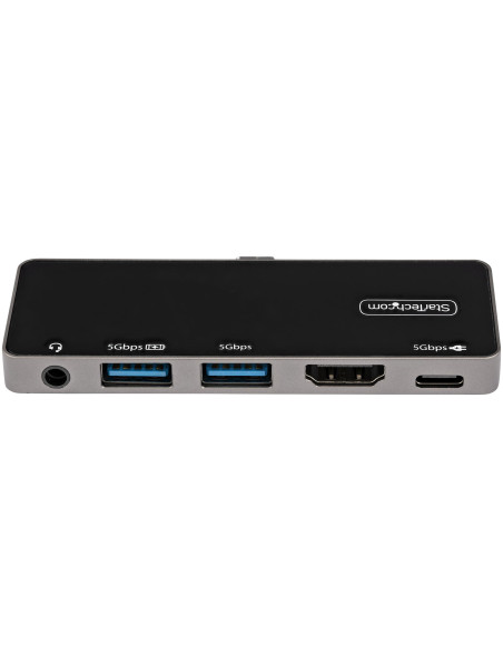 StarTech.com Adattatore Multiporta USB C a HDMI 4K 60Hz, Hub USB 3.0 a 3 porte, HDMI 2.0 Audio - USB-C Mini Docking station con 