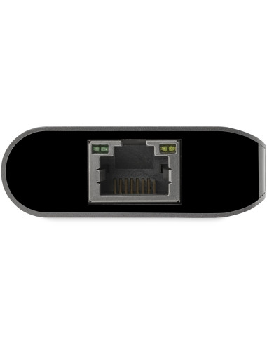 StarTech.com Adattatore multiporta USB-C - Dock da viaggio USB tipo C a HDMI 4K, 3x USB 3.0 hub, SD / SDHC, GbE, pass-through PD