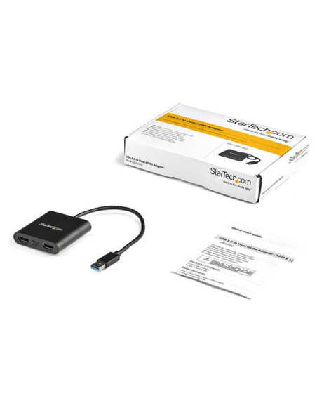 StarTech.com Adattatore USB a dual HDMI - 4K