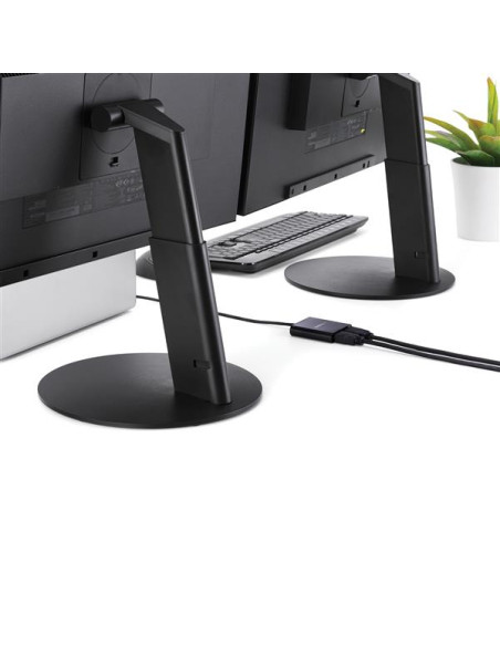 StarTech.com Adattatore USB-C a doppio HDMI, MST Hub USB Tipo C multi monitor, splitter HDMI 4K 30Hz per laptop USB type C, HDR,