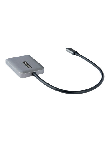 StarTech.com Adattatore USB-C HDMI - Hub USB C MST a Doppio HDMI 4K 60Hz - Convertitore USB Type-C a Multi Monitor HDMI per Note