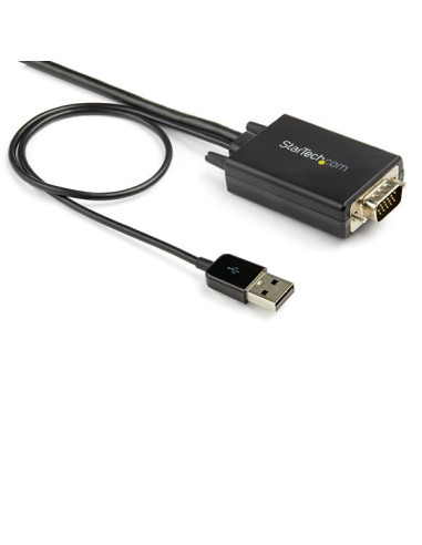 StarTech.com Cavo adattatore convertitore da VGA a HDMI da 2 m - Alimentazione USB - 1080p