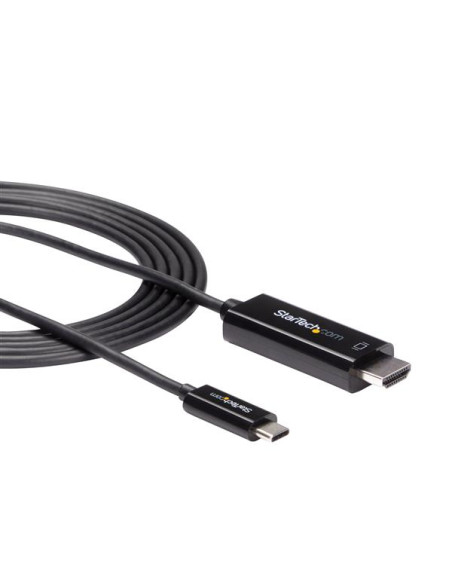 StarTech.com Cavo adattatore USB C a HDMI da 2m - Cavo video USB tipo C a HDMI 2.0 - Compatibile con Thunderbolt 3 - USB Type C 