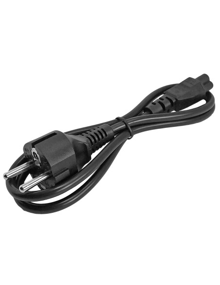 StarTech.com Cavo di Alimentazione per Notebook da 1m Cavo Elettrico AC di Ricambio per Alimentatori da EU Schuko a C5, 2.5A-250