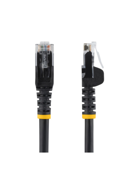StarTech.com Cavo di Rete da 10m Nero Cat5e Ethernet RJ45 Antigroviglio