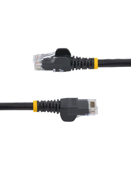 StarTech.com Cavo di Rete da 10m Nero Cat5e Ethernet RJ45 Antigroviglio