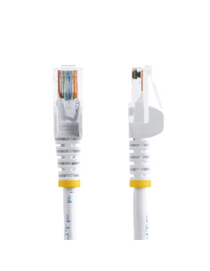 StarTech.com Cavo di Rete da 5m Bianco Cat5e Ethernet RJ45 Antigroviglio 2